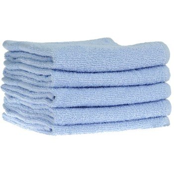 Detský uterák bavlnený 30x50 modrý