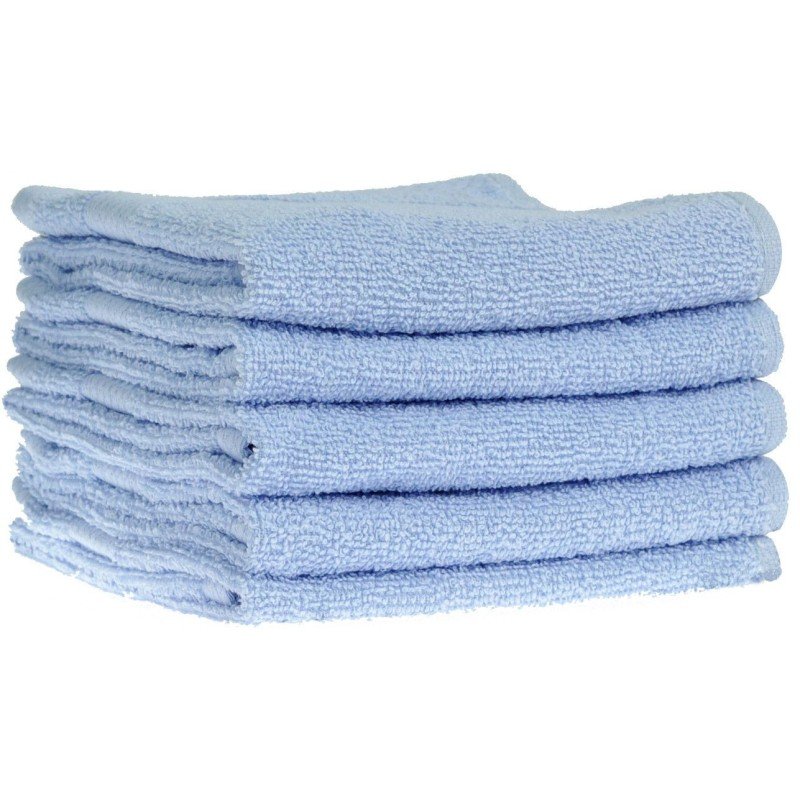 Detský uterák bavlnený 30x50 modrý EMI