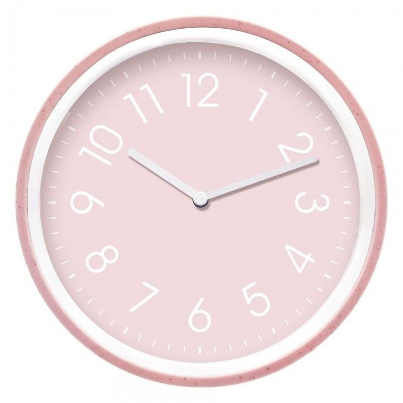 Nástenné hodiny Pink 20 cm