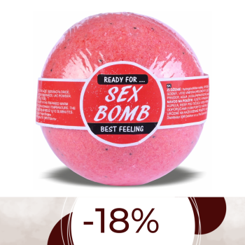 Bomba do kúpeľa Sex Bomb jahoda 120 g
