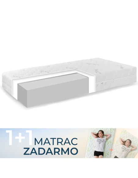 Matrac Comfort Aloe Vera EMI 1+1 ZADARMO