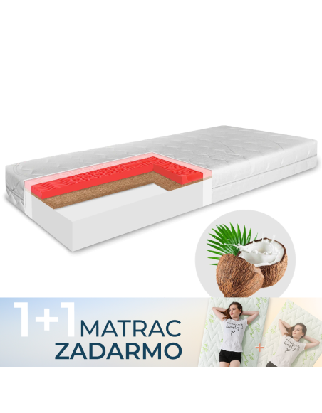 Matrac Coco Hard EMI 1+1 ZADARMO