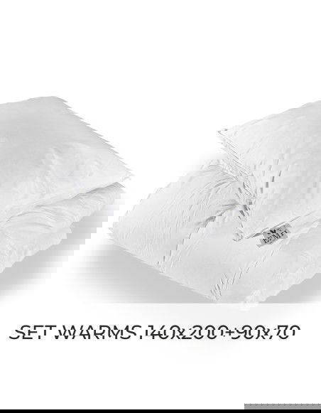 Set perovej prikrývky a vankúša Warms 140x200 + 90x70 EMI